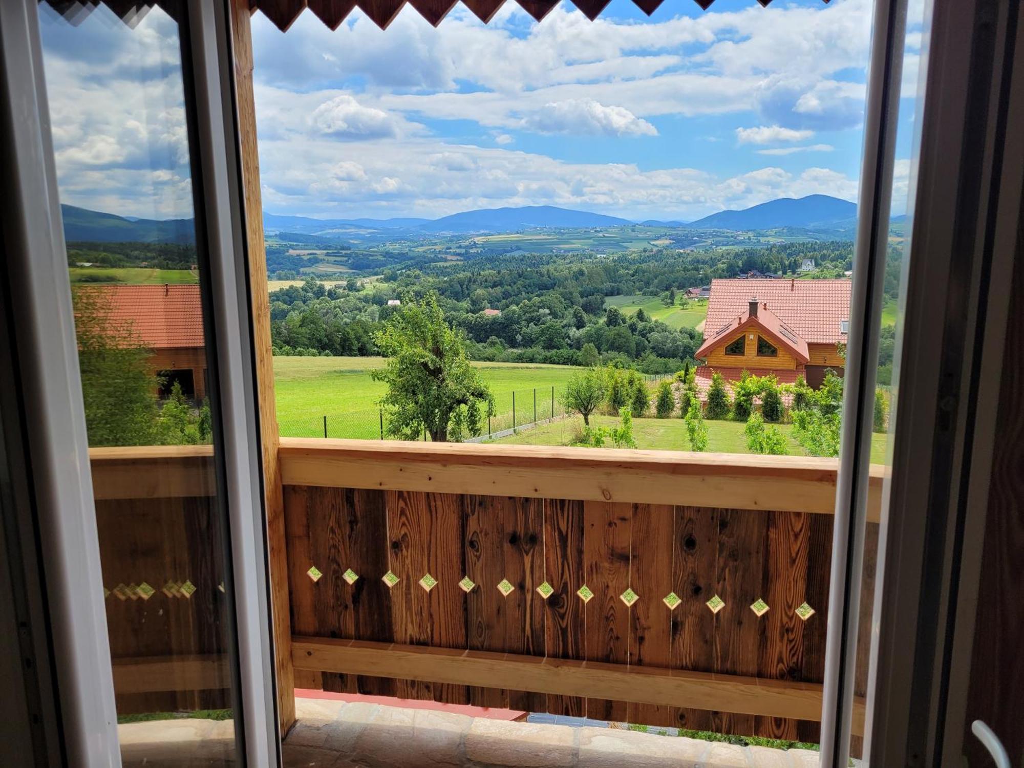Fantastic View Vineyard Beskid Mountains Gruszow  Room photo